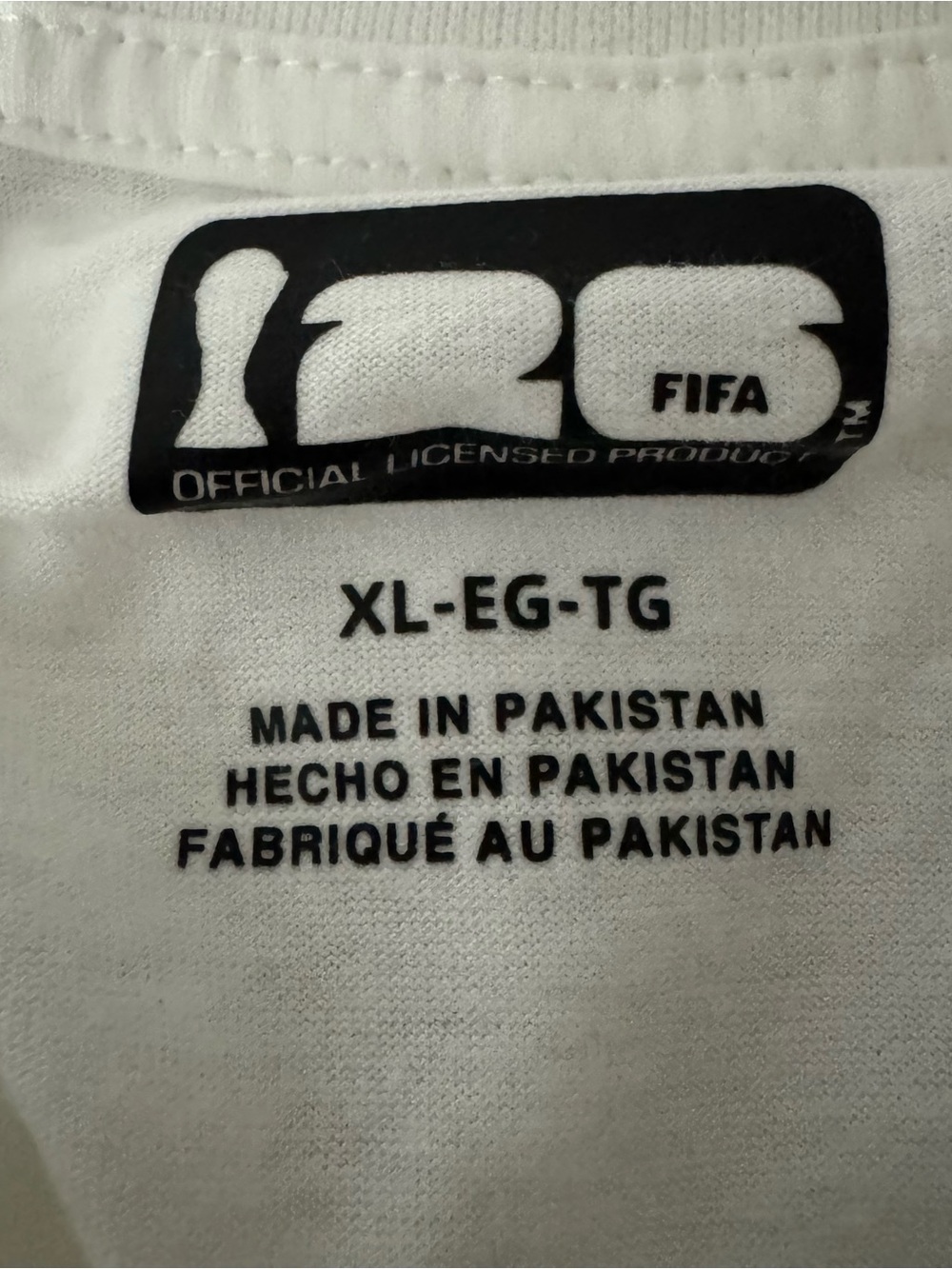 FIFA World Cup CAN MEX USA Graphic T-Shirt Men's Size XL White Cotton Jersey NWT - Picture 6 of 7